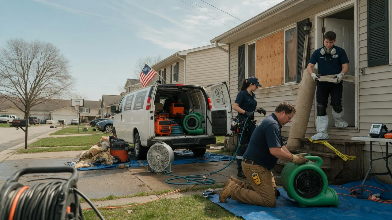Water Damage Restoration in Fourmile, KY near me